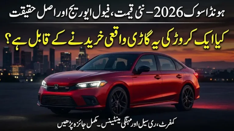 Honda Civic Price in Pakistan 2026, Upgraded Specs and Reviews