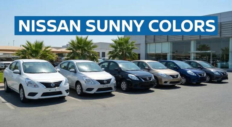 Nissan Sunny Colors