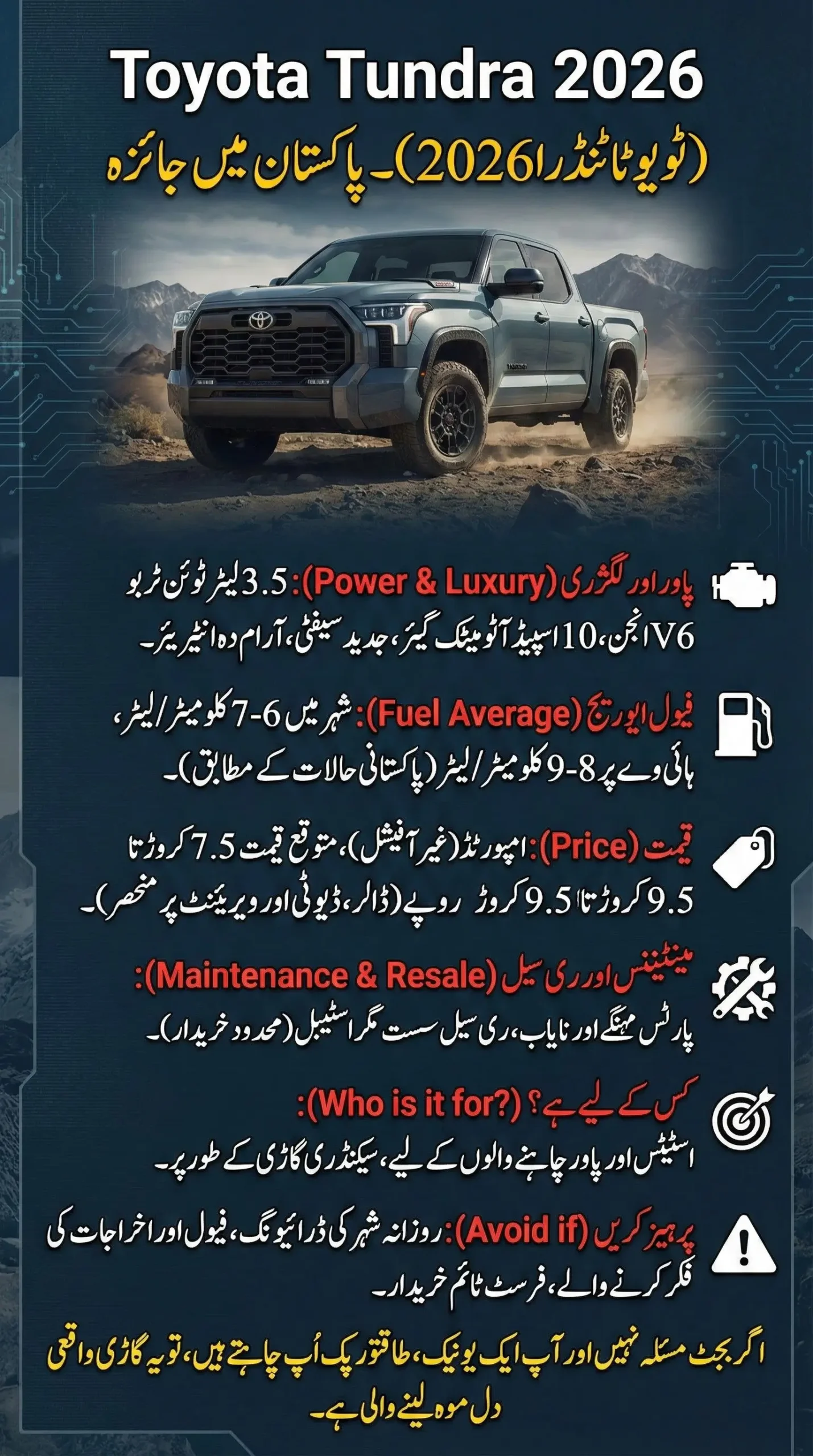 Toyota Tundra 2026 First Look, Specs, Features and Price