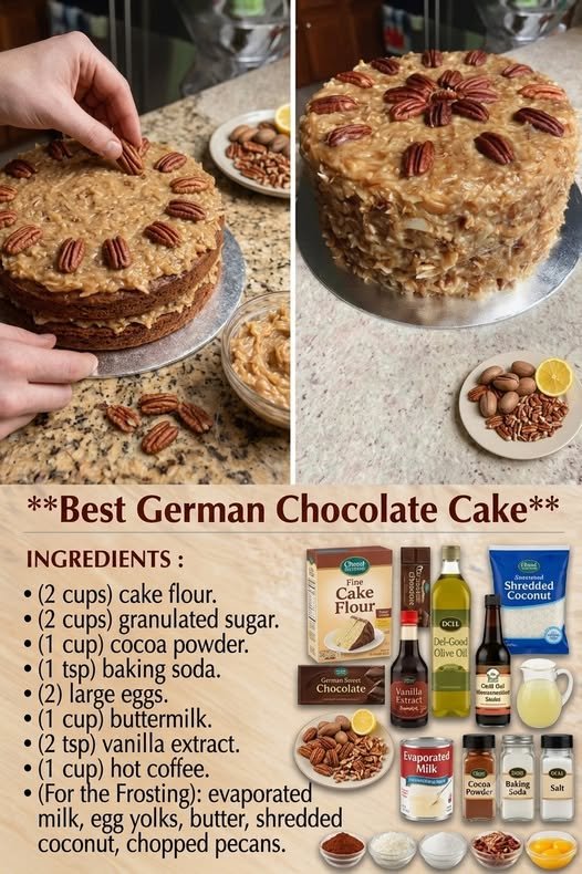 German Chocolate Cake